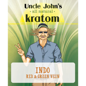Uncle John's Indo, Red & Green Vein Kratom