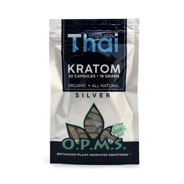 O.P.M.S. Silver - Green Vein Thai Kratom