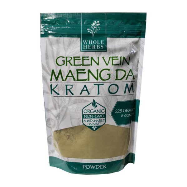 Whole Herbs Green Vein Maeng Da Kratom Powder