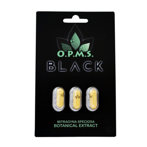 O.P.M.S. Black Kratom Capsules - Image 3