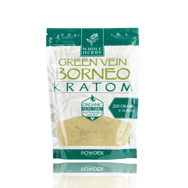 Whole Herbs Green Vein Borneo Kratom Powder